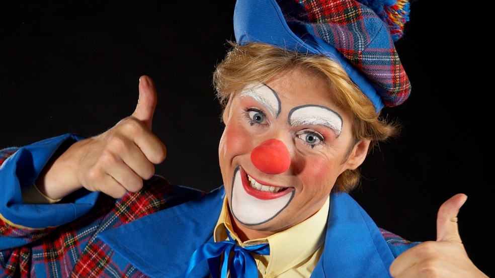 Clown Magico show door Martijn Martell