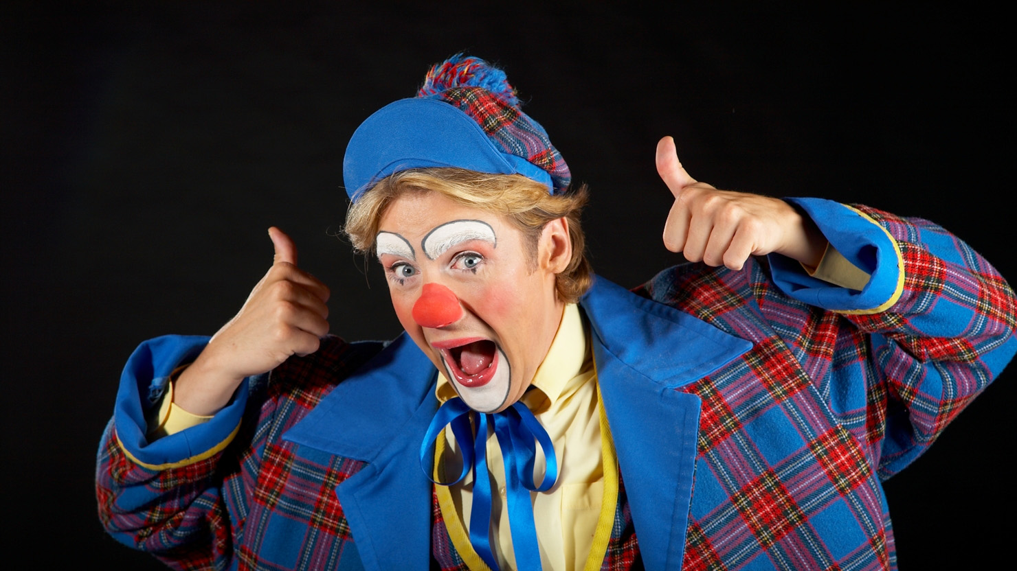 Martijn Martell Clown Magico show in actie