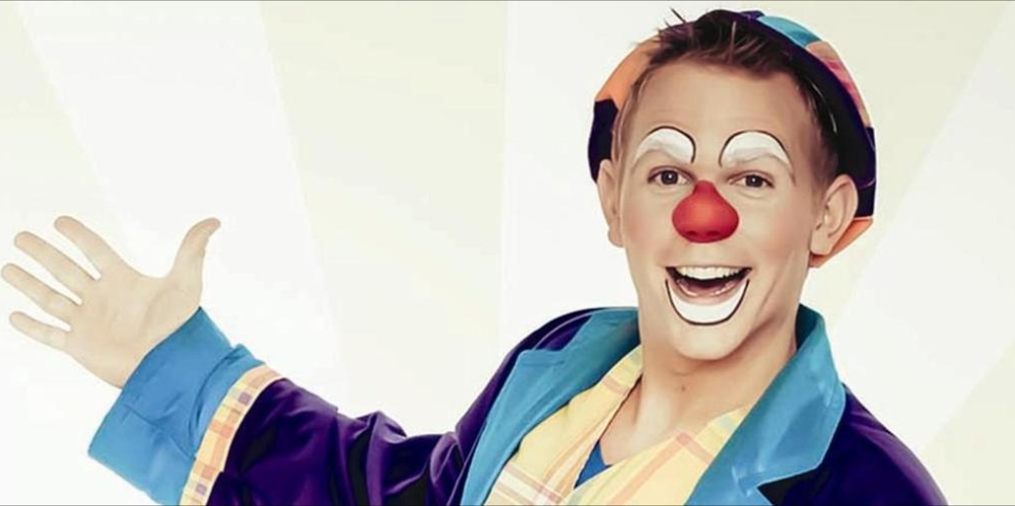 Clown Noni — goochelaar Michel Beugelsdijk als clown