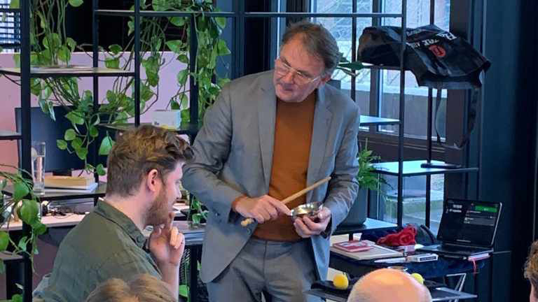 Peter Vogel keynote workshop publiek