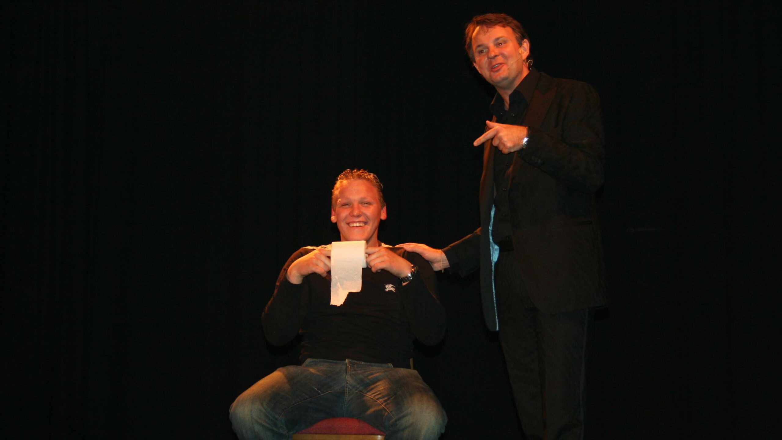 Peter Vogel interactieve podiumshow