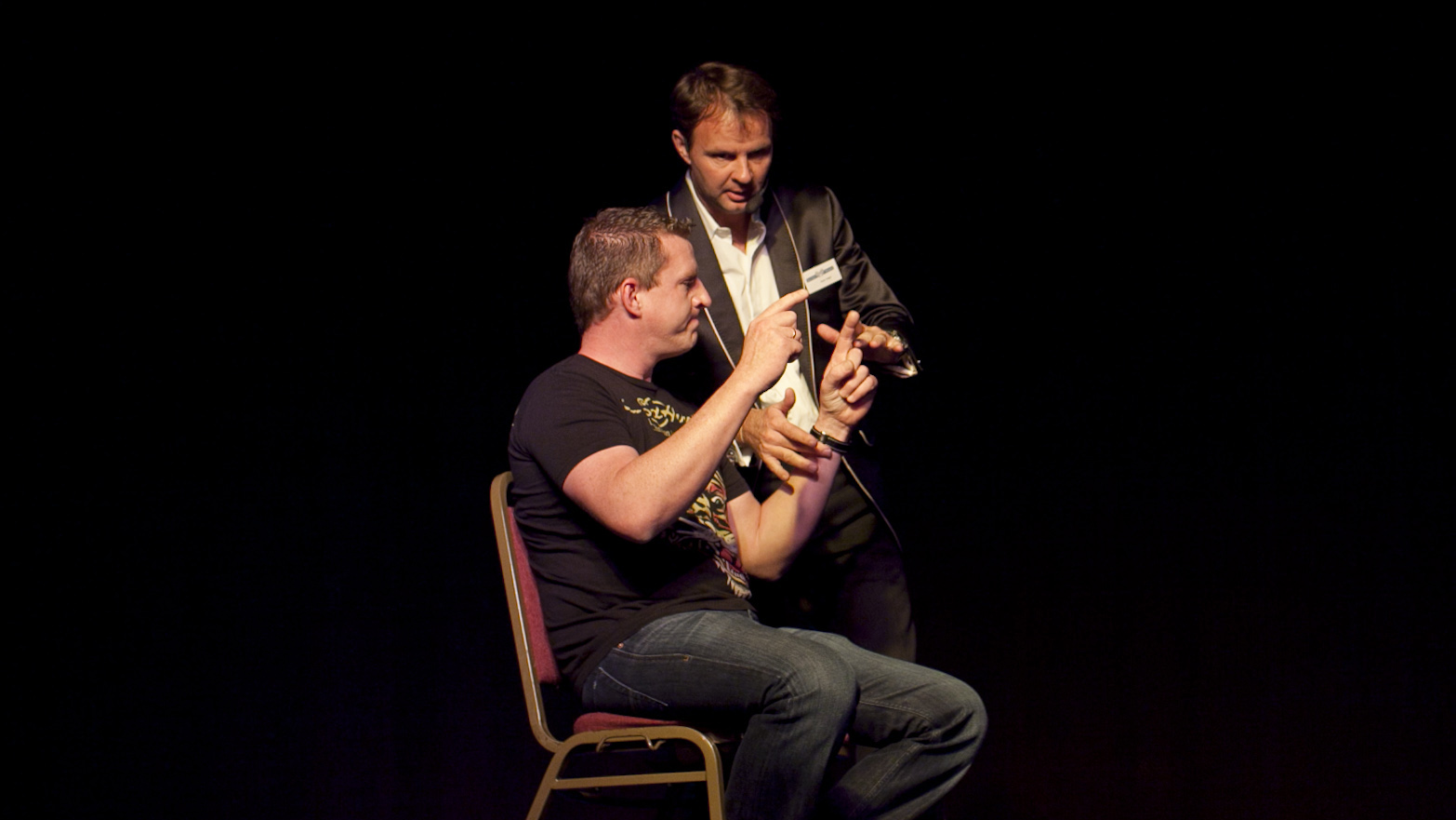 Peter Vogel goochelshow podiumfinale