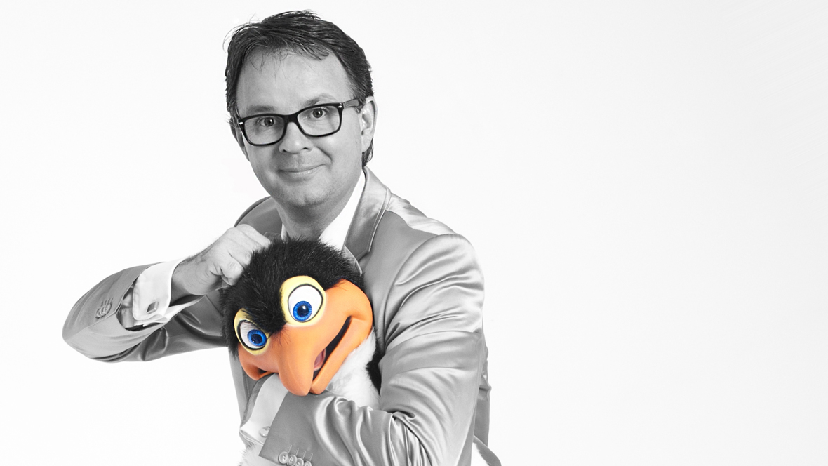 Goochelaar Peter Vogel kindershow op basisschool
