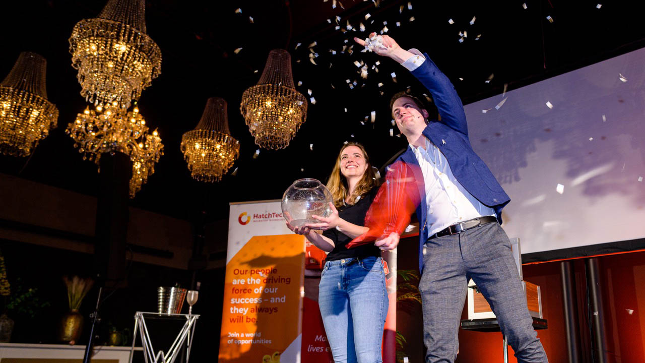 Robin Matrix podiumgoochelaar in actie