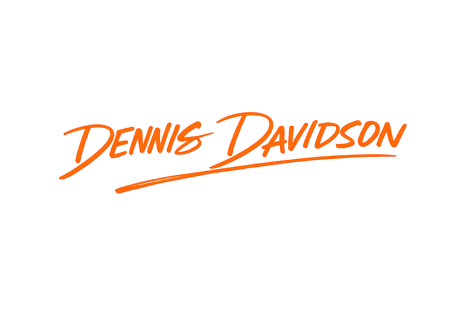 Handtekening Dennis Davidson