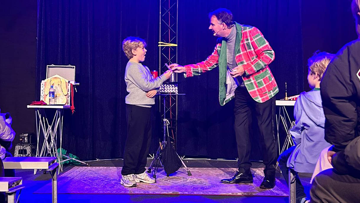 Peter Vogel kindershow vol magie en humor