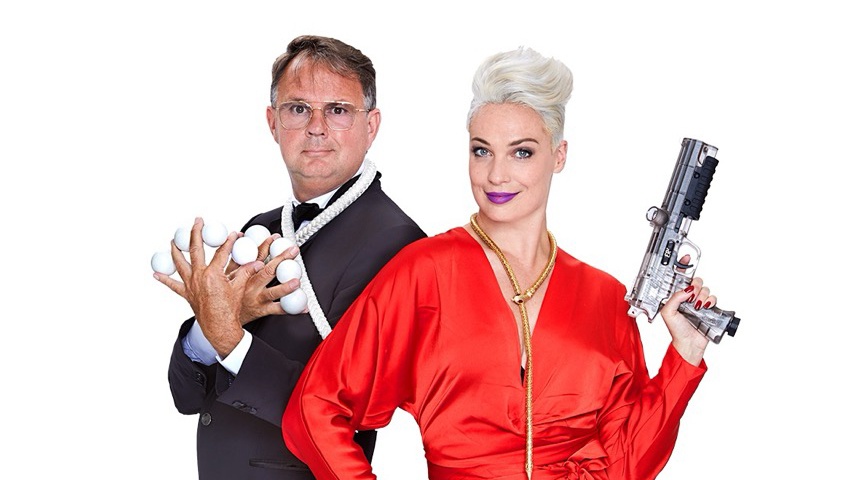 Sabine van Diemen en Peter Vogel spectaculaire duo-show