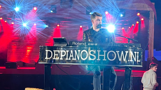 De Pianoshow live muziek Kevin Siebelink