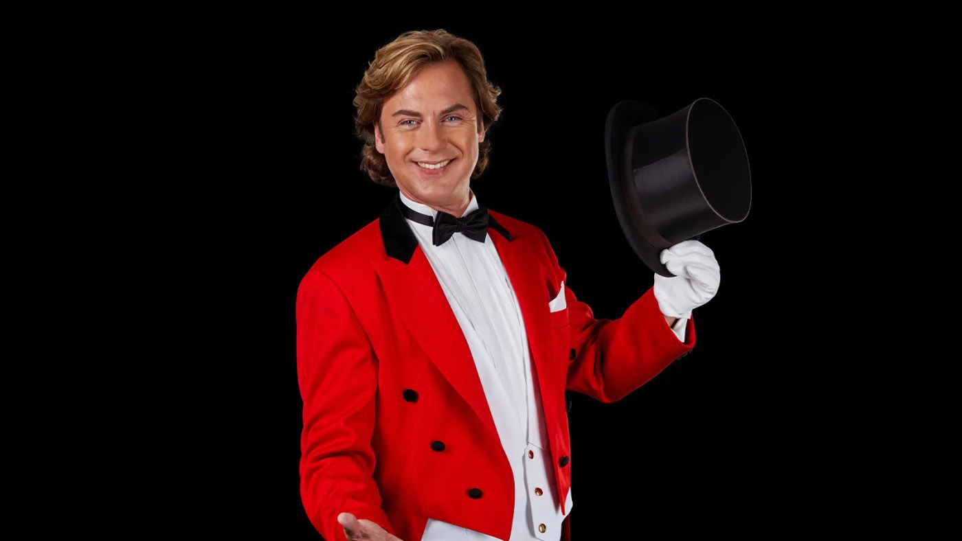 Martijn Martell spreekstalmeester circusshow