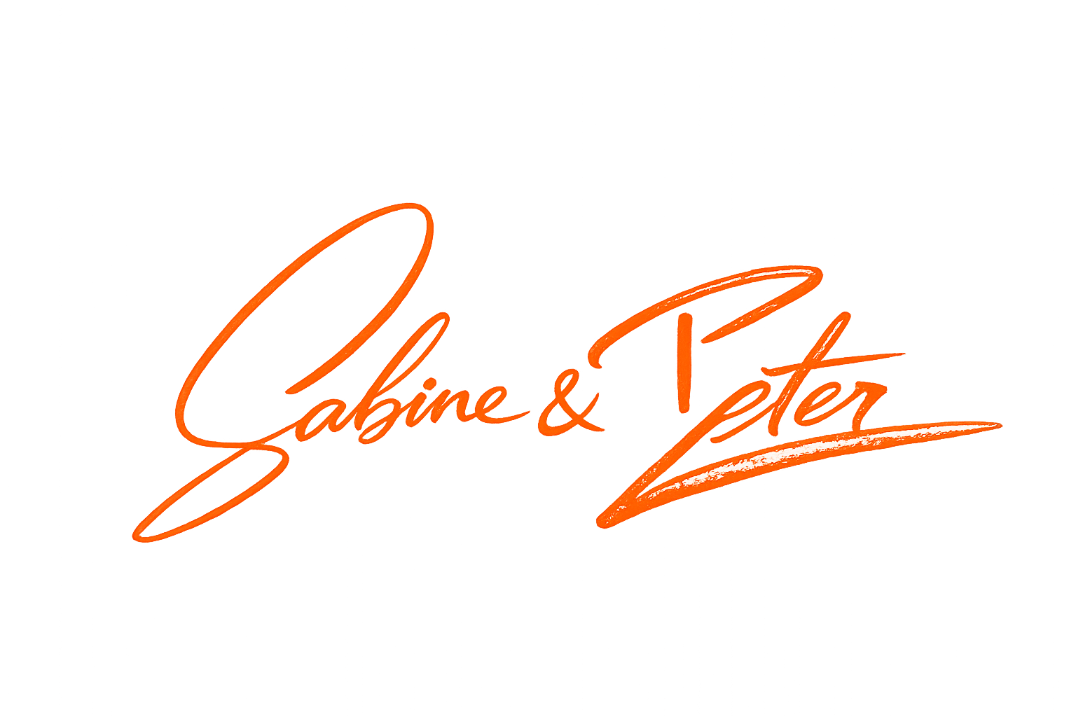 Handtekening Sabine van Diemen en Peter Vogel